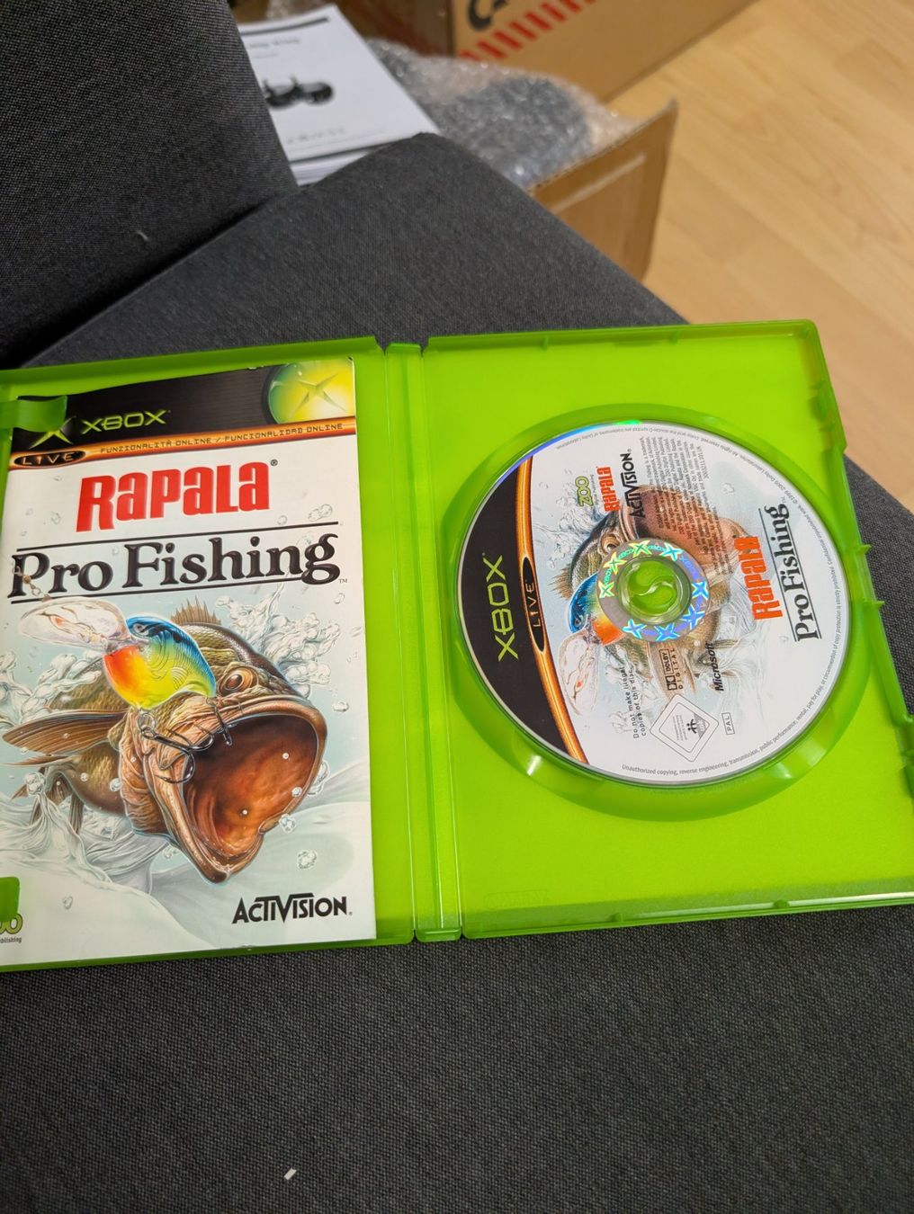 Spiele: Rapala pro fishing Microsoft xbox – Gebraucht aus Giubiasco von Ticinerd 2