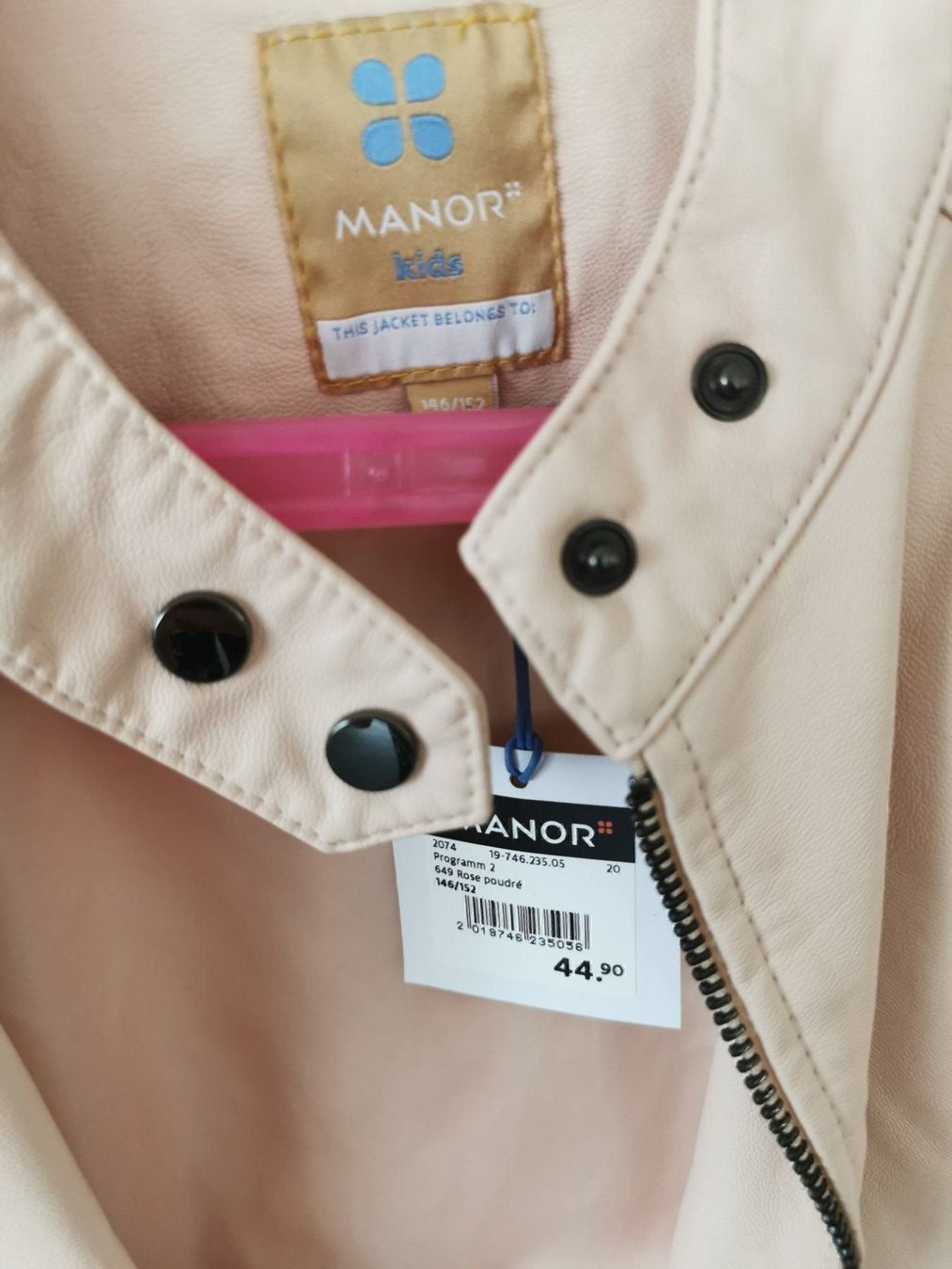 Giacche & Cappotti: KUNSTLEDER-JACKE GR. 146-152, NEU – Nuovo e nell'imballaggio originale da Erlenbach ZH venduto da alisamilana 2