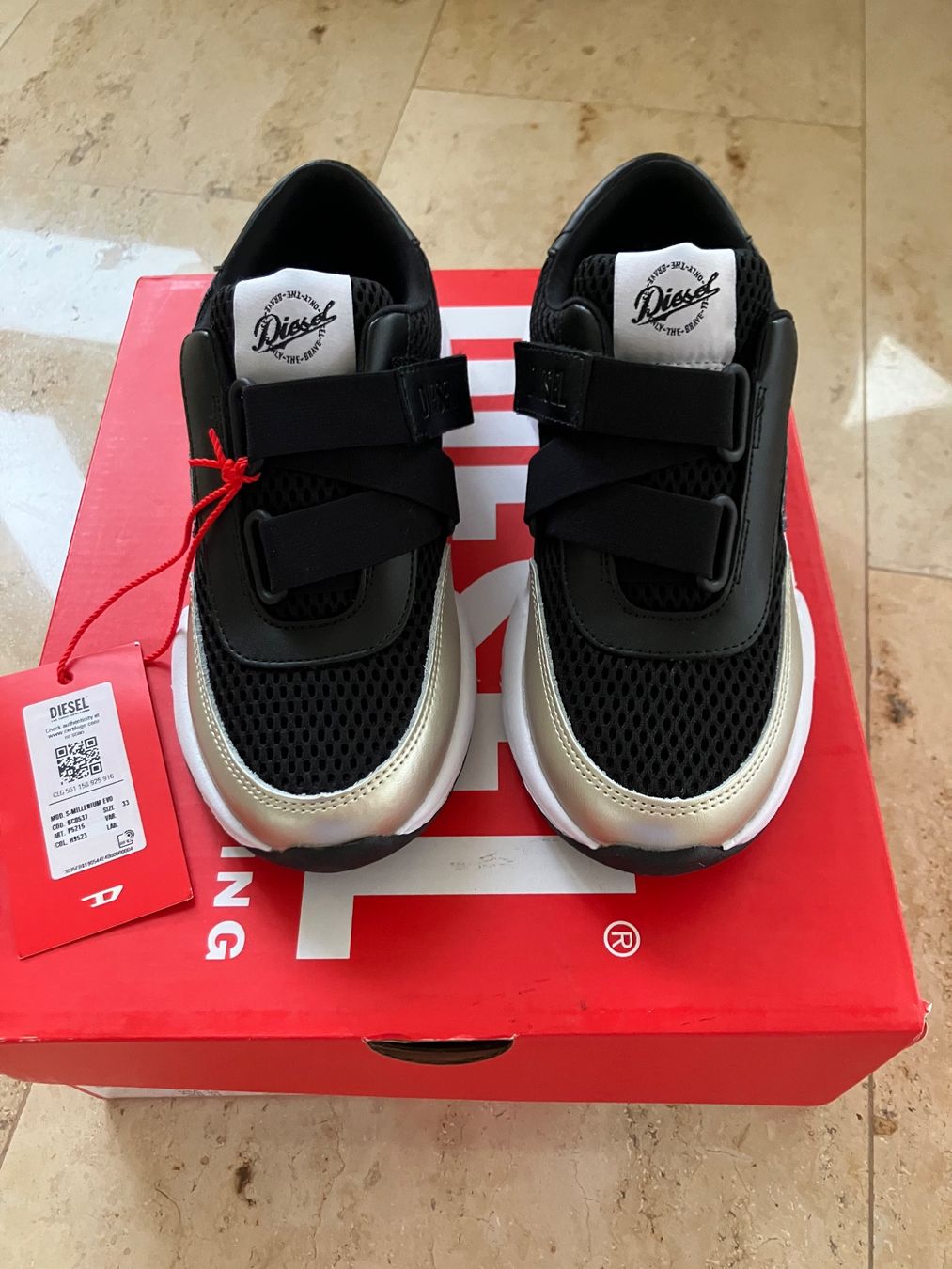Diesel Scarpe per ragazzi: Diesel Kinder Sneakers – Nuovo e nell'imballaggio originale da Walchwil venduto da Maxana 1