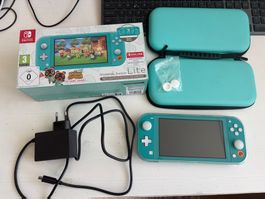 Nintendo Switch Lite mit sämtlichen Zubehör