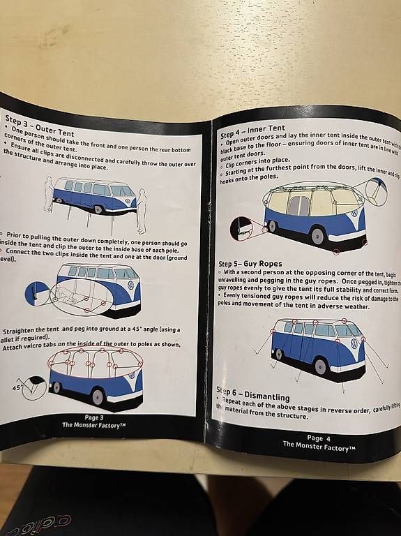Tende : VW Buss Zelt – Usato da Uster venduto da milla80 2