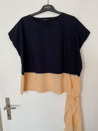COS Sommer Bluse BW mit Seide Gr S NEU