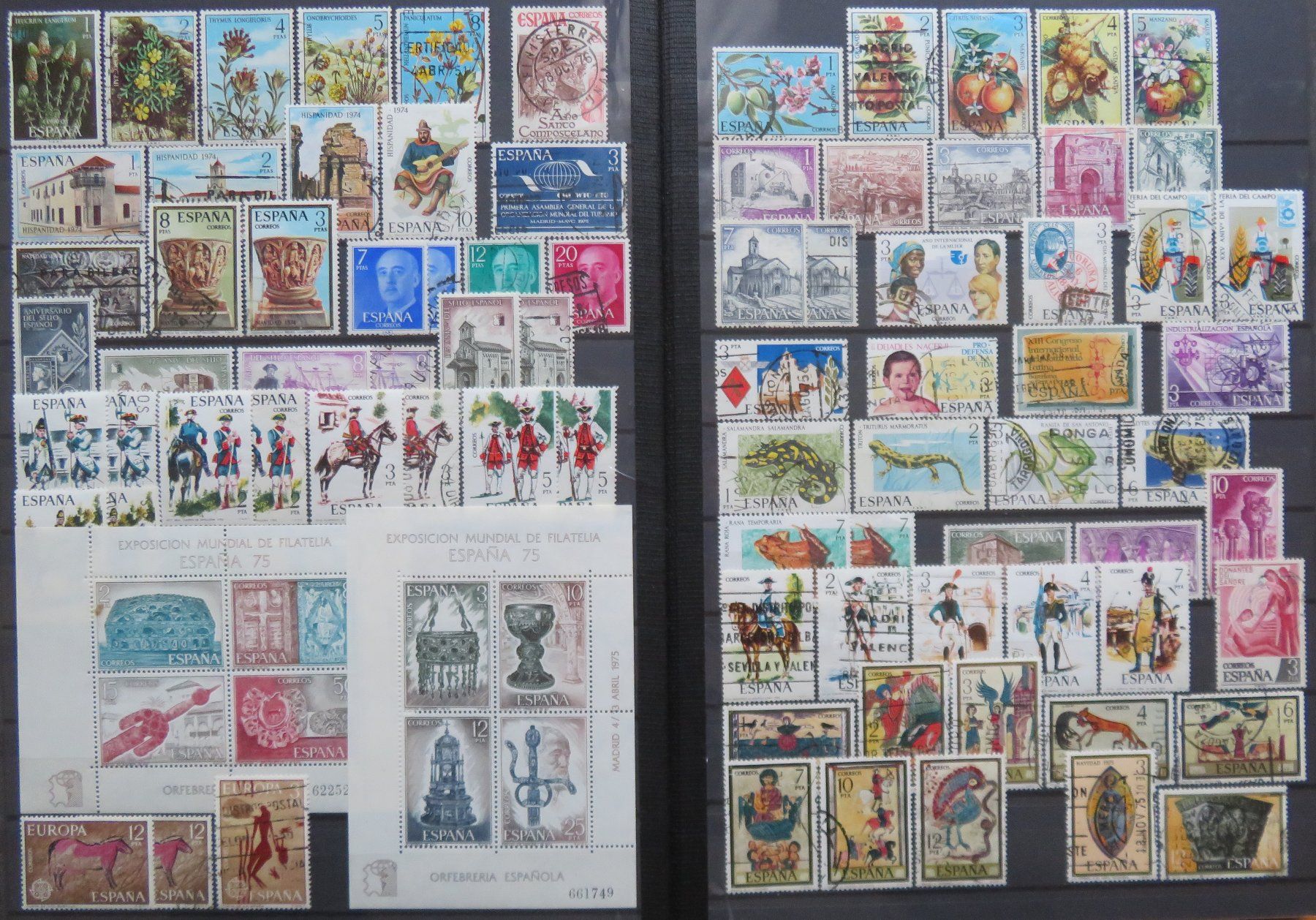 Tutti i francobolli: Spanien Riesensammlung 1851-2011, 3'150 verschiedene, 2000 E – Usato da Vaduz venduto da muro100 5