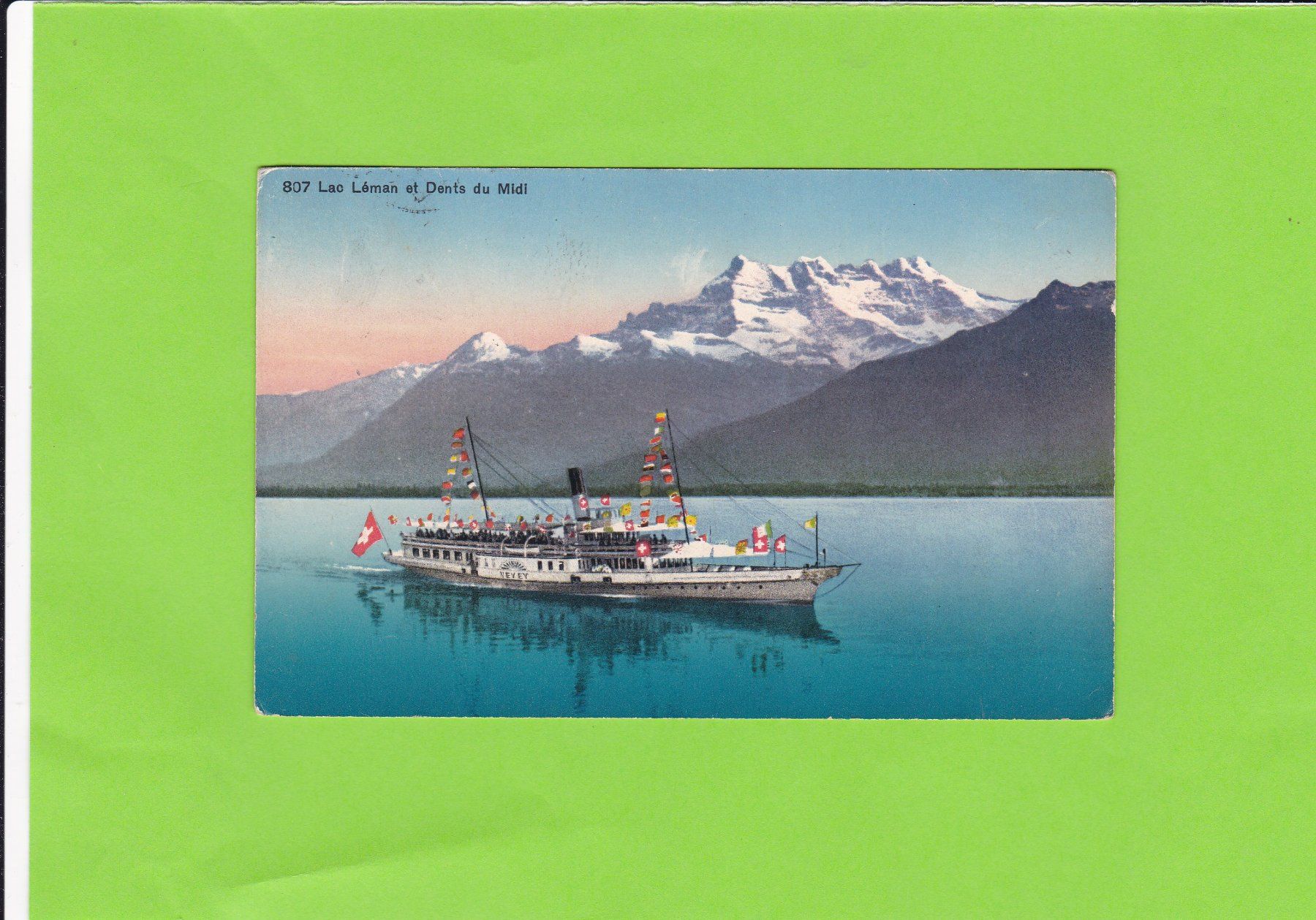Cartoline postali: Lac Léman – Usato da St. Peterzell venduto da neckertal