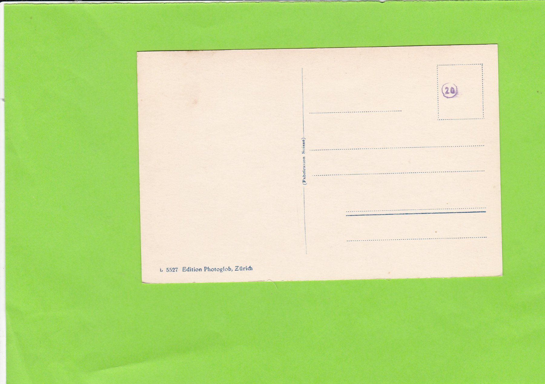 Cartoline postali: Zürich und die Alpen – Usato da St. Peterzell venduto da neckertal 1