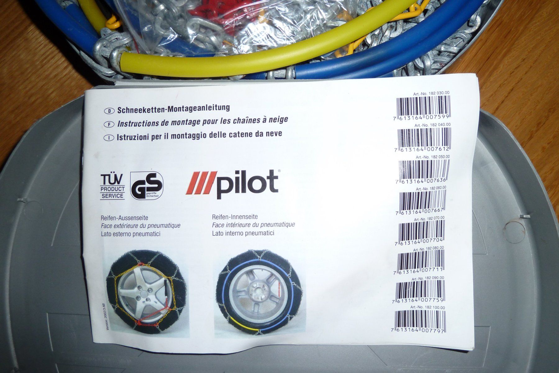Schneeketten: Schneeketten Pilot Gr.90, neu – Neu und originalverpackt aus Dozwil von Kouma77 2