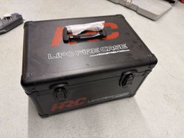 HRC Lipo Fire Case Sicherheitskoffer schwarz gebraucht