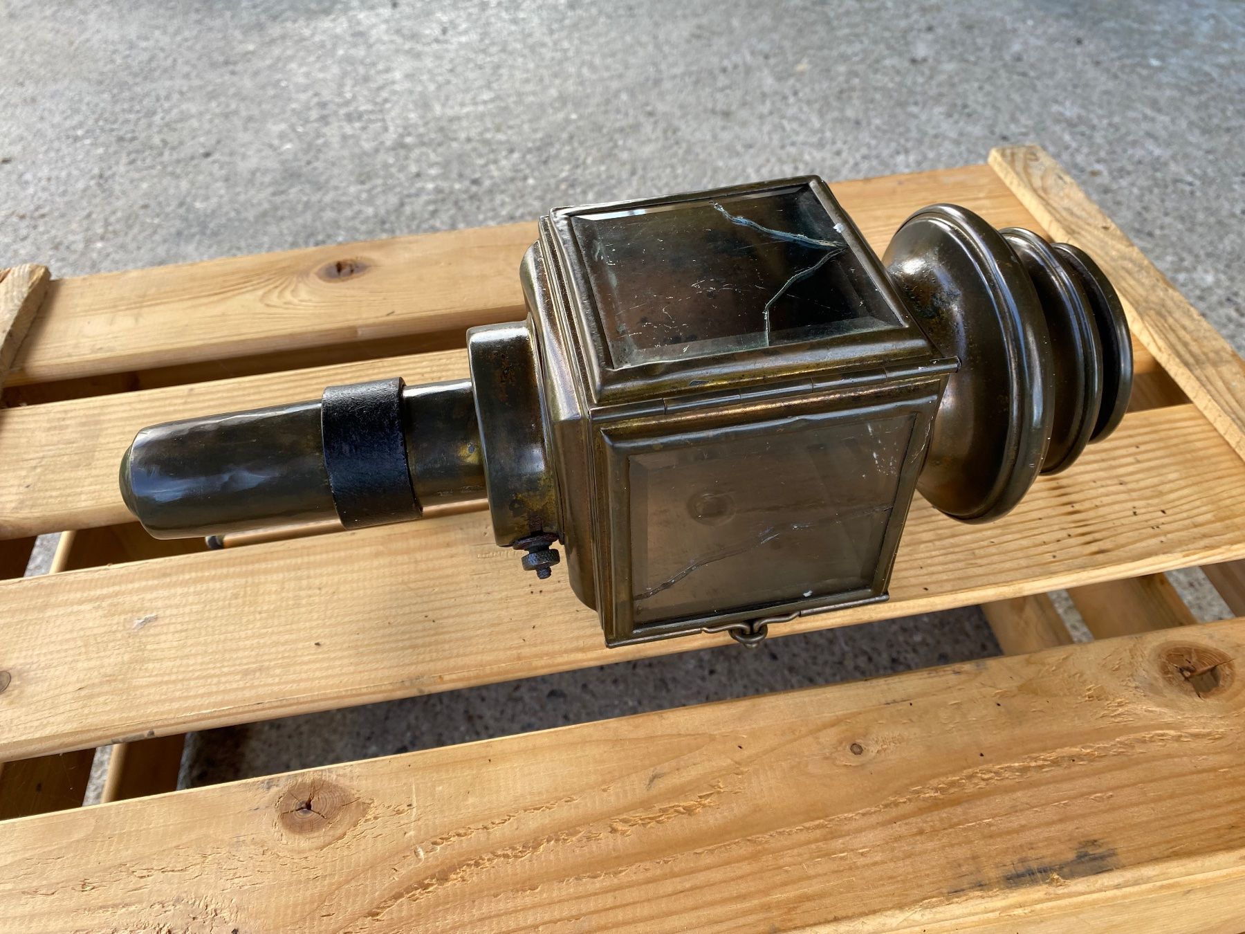 Lampen: seltene antike Ford Oldtimer Lampe aus den USA – Gebraucht aus Feldbach von Fea1 2