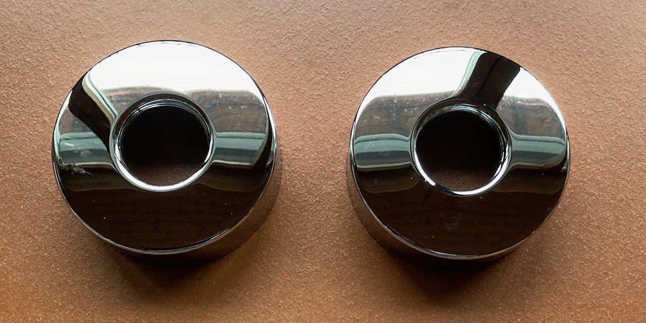 Grohe Rubinetteria: 2 Wandrosetten Grohe – Nuovo (secondo la descrizione) da Orselina venduto da Vrenegonde