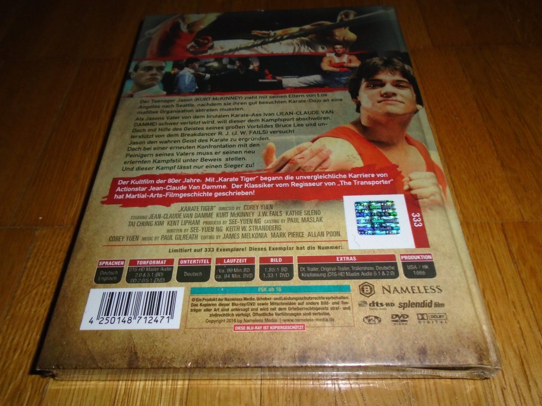 Tutti i DVDs: Karate Tiger - MEDIABOOK - NAMELESS - UNCUT – Nuovo e nell'imballaggio originale da Basel venduto da havsok 1