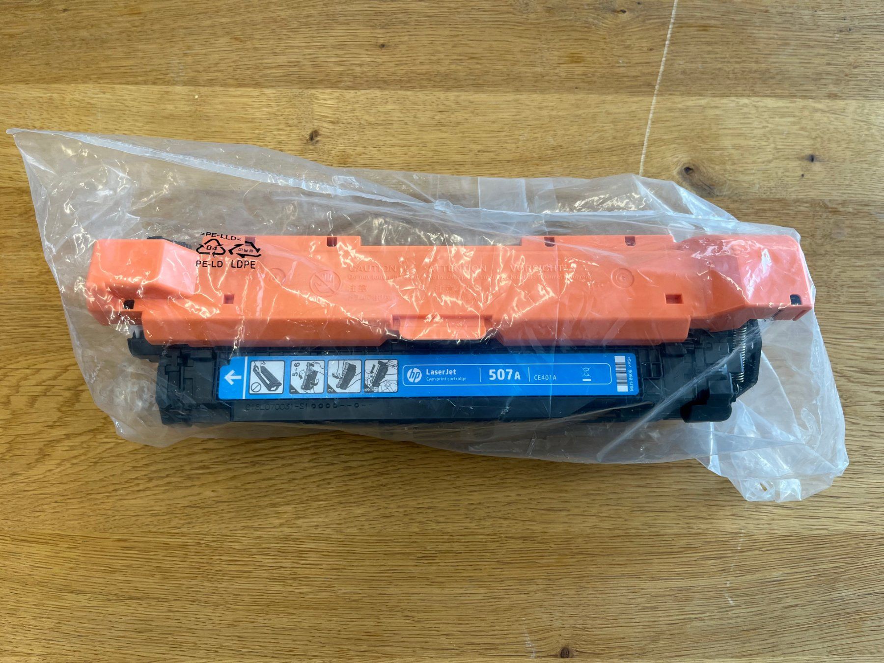 Hewlett Packard Cartucce per stampanti & toner: HP LaserJet 507A CE411A Toner – Usato da Trimbach venduto da Tripoli_Trimbach