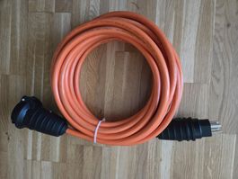 10m T25 IP55 16A Pur Pur Verlängerungskabel 5x2.5mm2