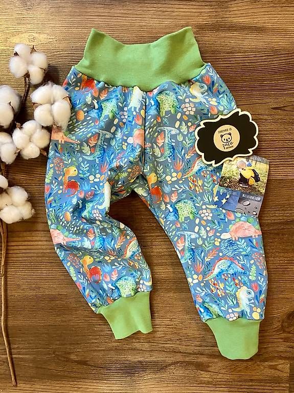 Pantaloni: Neue selbstgenähte Softshellhose Dinos bunt – Nuovo e nell'imballaggio originale da Aettenschwil venduto da holz93 2
