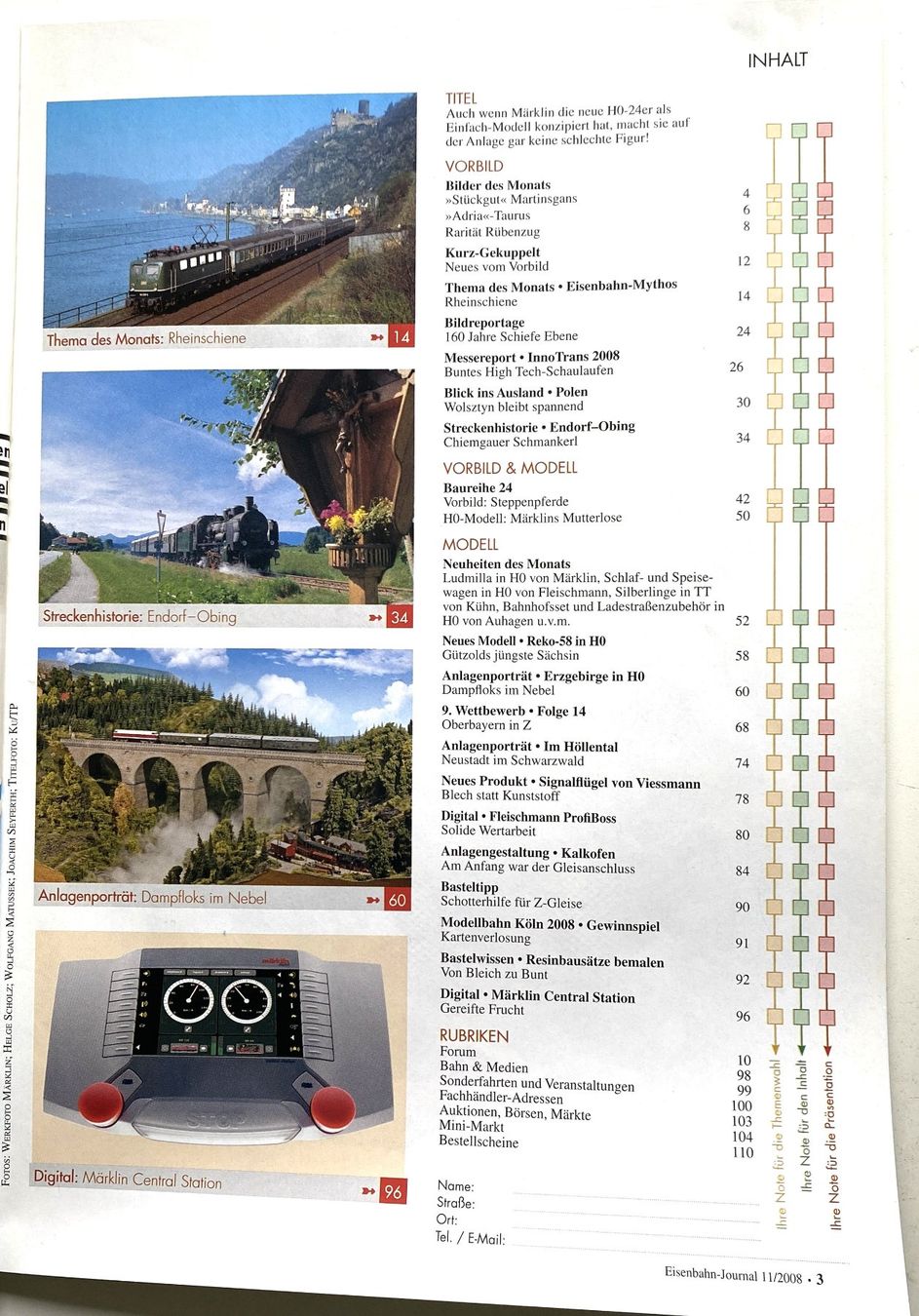Riviste & Magazine: Eisenbahn Journal - 5 Hefte 2008 - Modellbahn-Ausgabe – Nuovo (secondo la descrizione) da Hünenberg venduto da Ecila 2