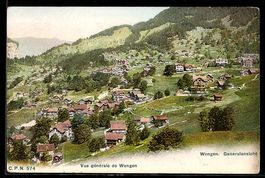 AK Wengen, Generalansicht