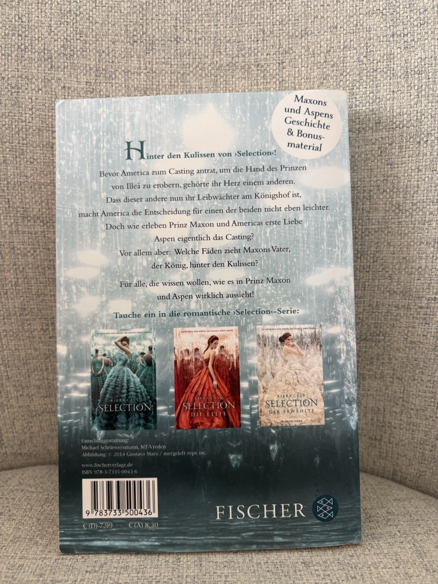 Libri: Selection Stories 1: Liebe oder Pflicht, Kiera Cass! – Nuovo (secondo la descrizione) da Andwil SG venduto da mia_ryy5 2