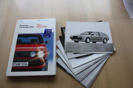 VW Pressemapppe/Fotos Genf 1988