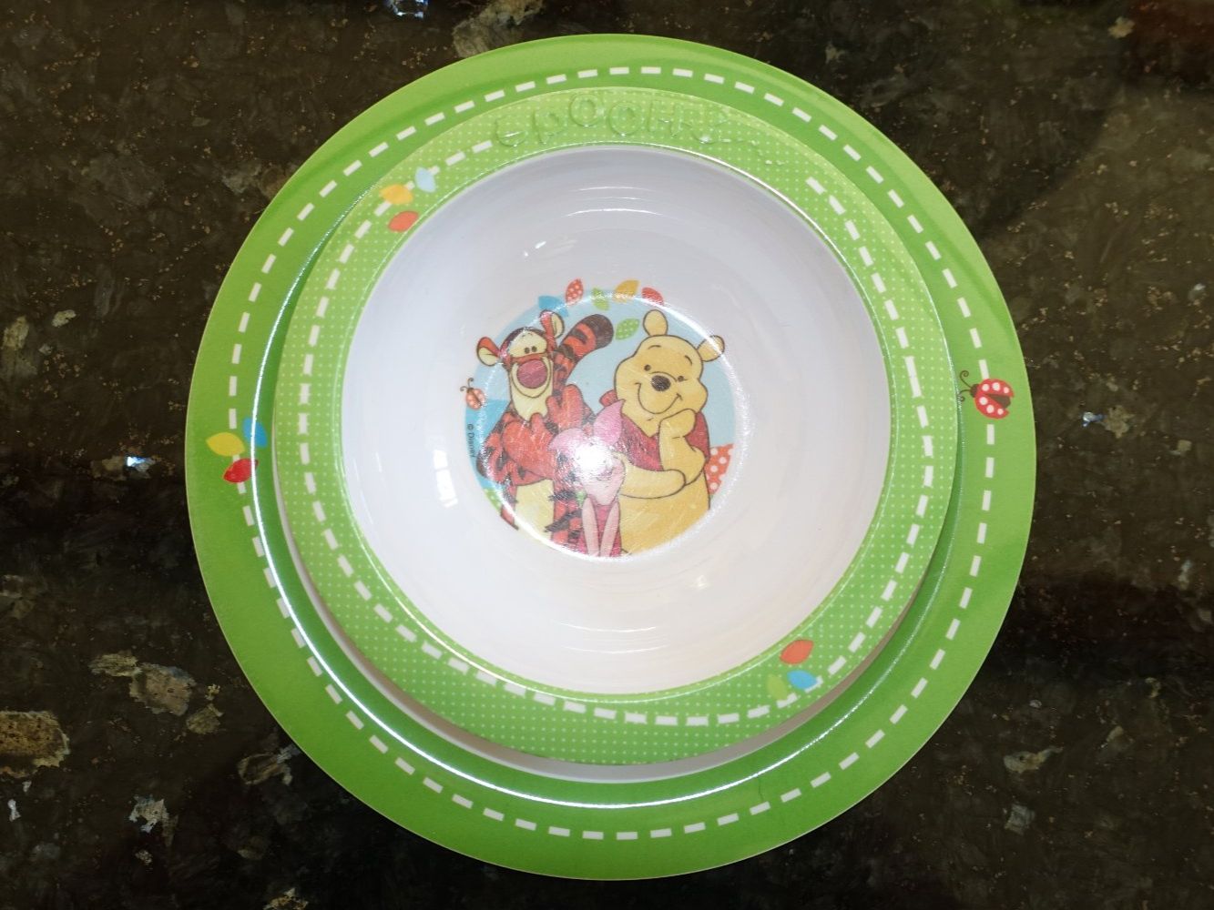 Disney Geschirrsets: Winnie Puuh Geschirr Set Kinder – Gebraucht aus Pâquier-Montbarry von phi_5v2r 6