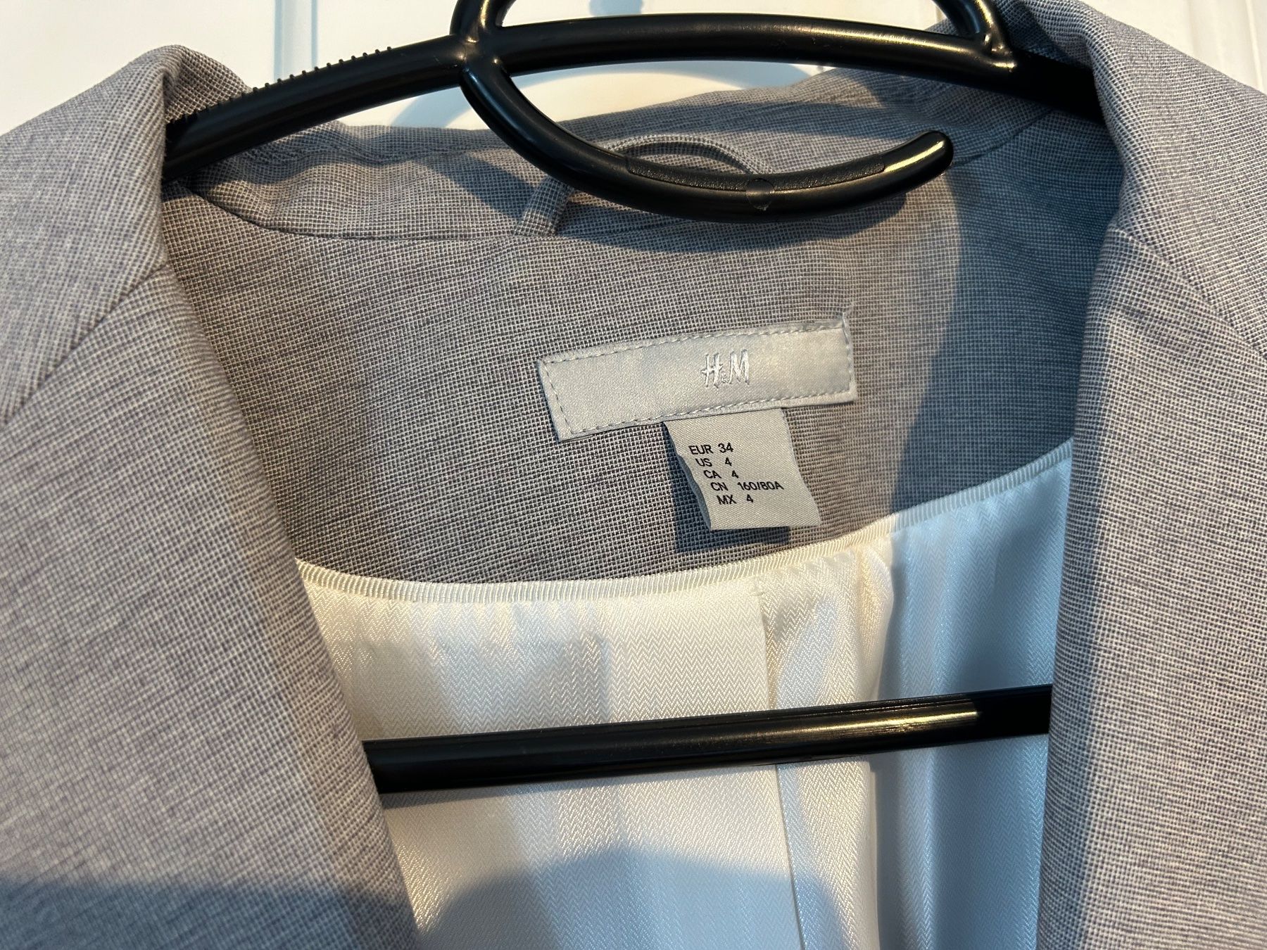 H&M Giacche: H&M Blazer, grau, Grösse 34 – Usato da Zürich venduto da la_222 2