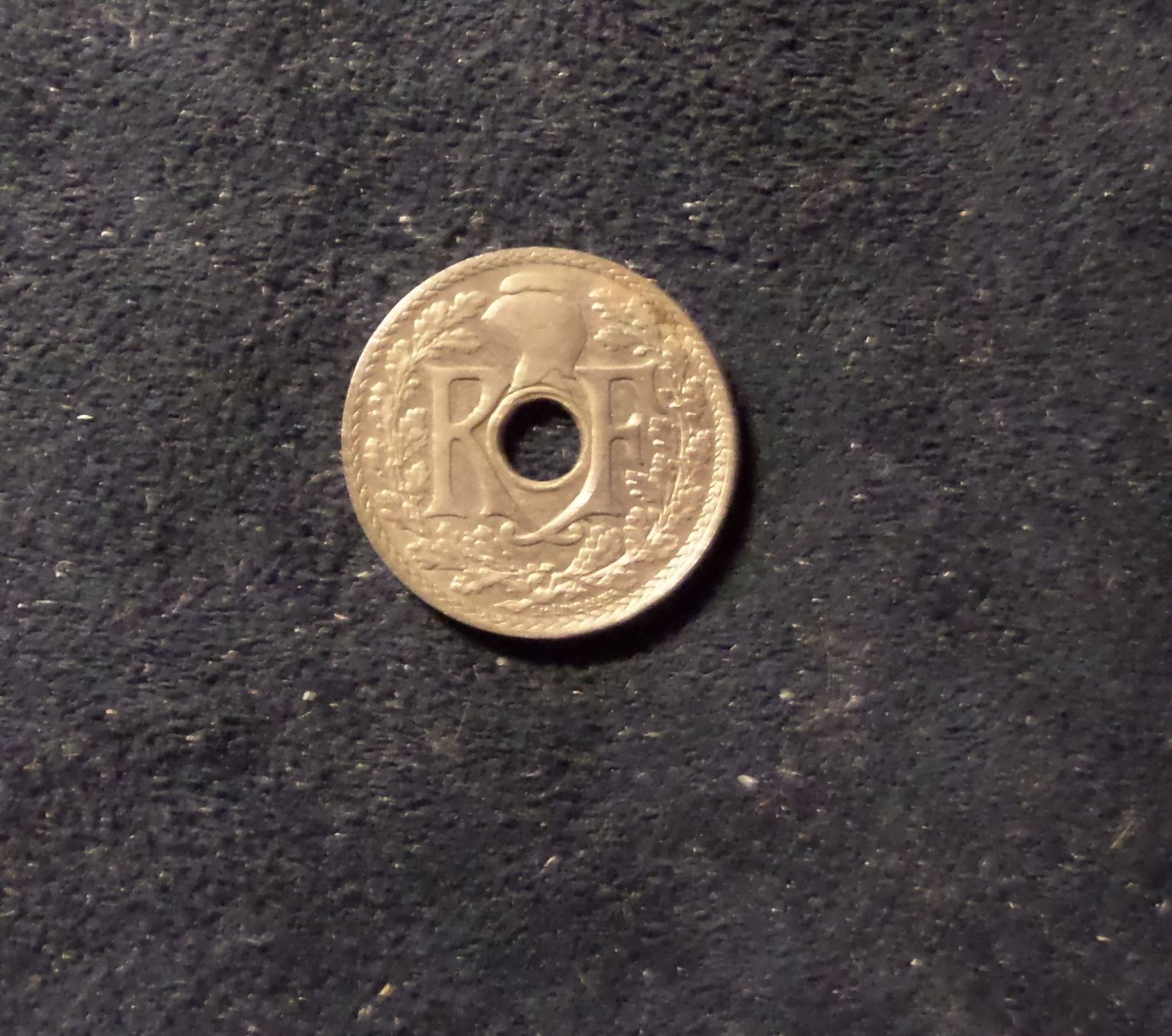Alle Münzen: FRANCE 25 CENTIMES 1937 – Gebraucht aus Nyon von an54 1