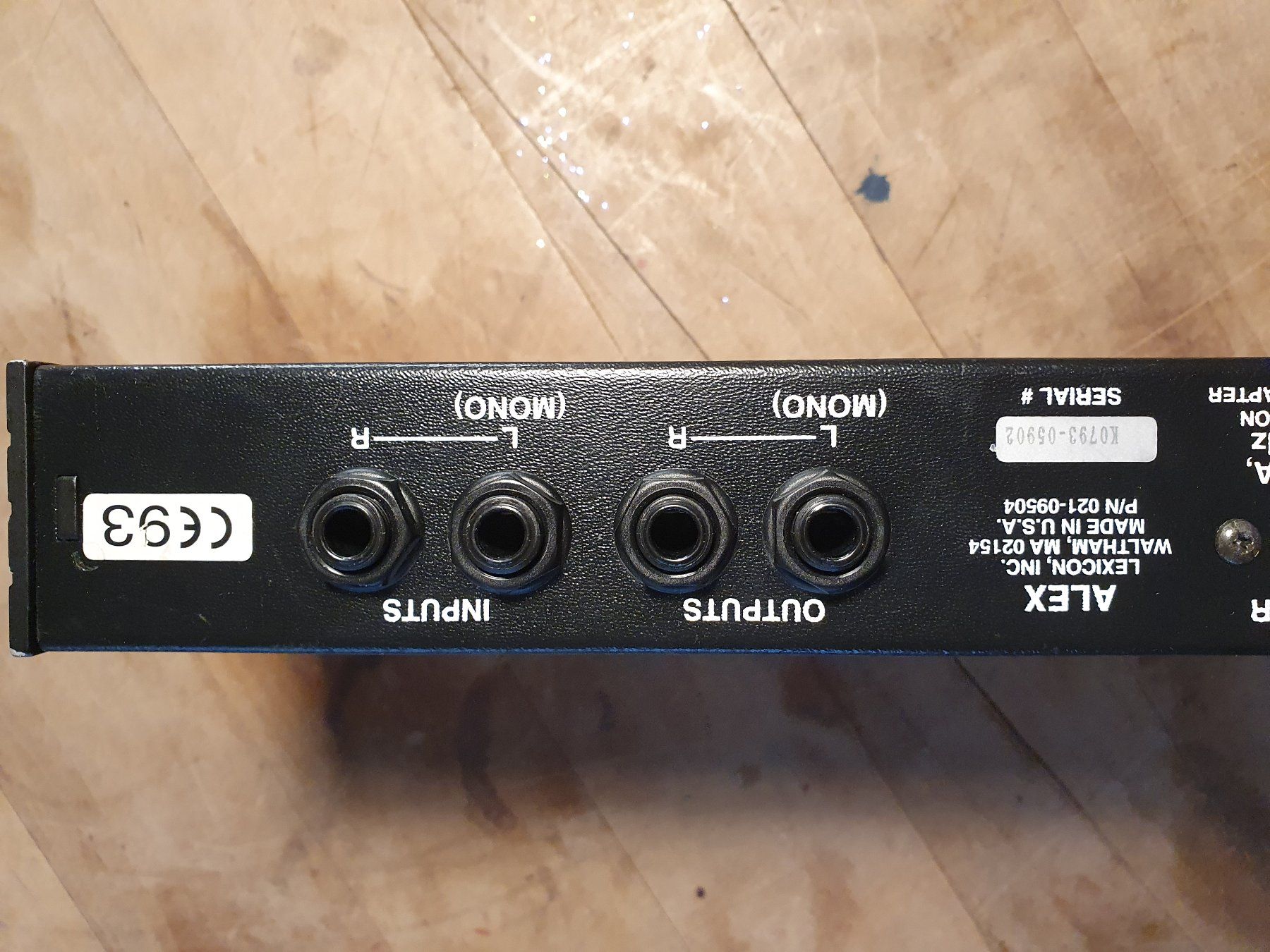 Lexicon Equalizzatori: Lexicon AEX Digital Effect Processor – Usato da Zürich venduto da loosebone 8