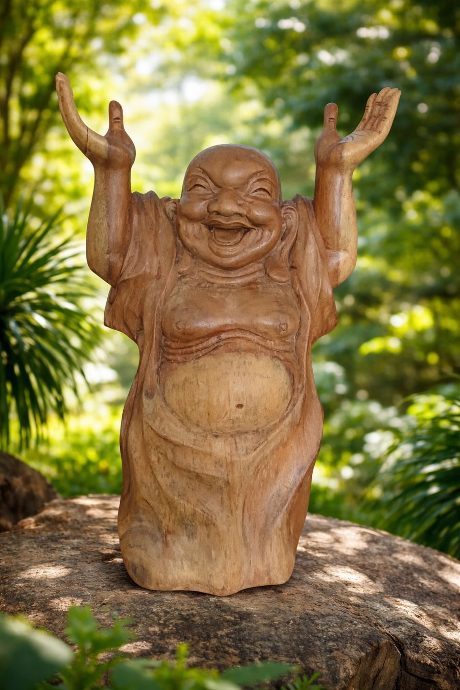 Sculture & Statue: Japanese Happy Buddha – Nuovo (secondo la descrizione) da Domat-ems venduto da Gr8wood