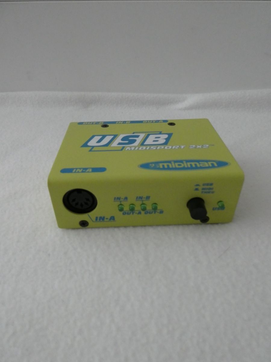 Unità & Adattatore: USB Midisport 2x2 Midiman – Usato da Bäch SZ venduto da sca_9yxp 2