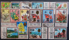Trinidad und Tobago British Lot mit alten Werten X