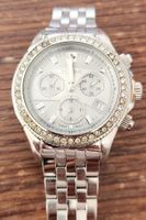 Armbanduhr Zodiac Air Dragon Chronograph silber gebraucht 