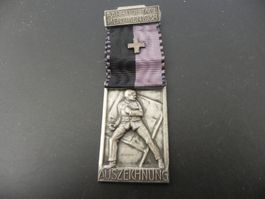Schützenmedaille  Kranzauszeichnung Menziken 1938