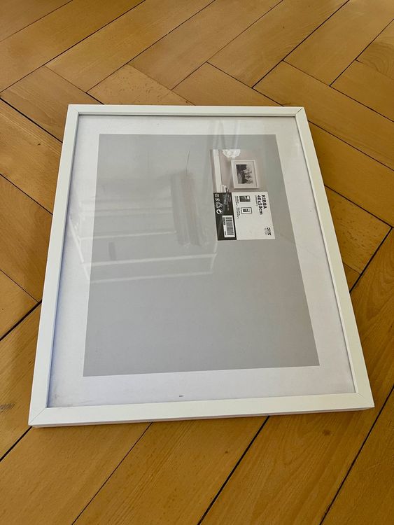 IKEA RIBBA Rahmen, 40x50 cm, Weiss (GRATIS) (Neu (gemäss Beschreibung ...