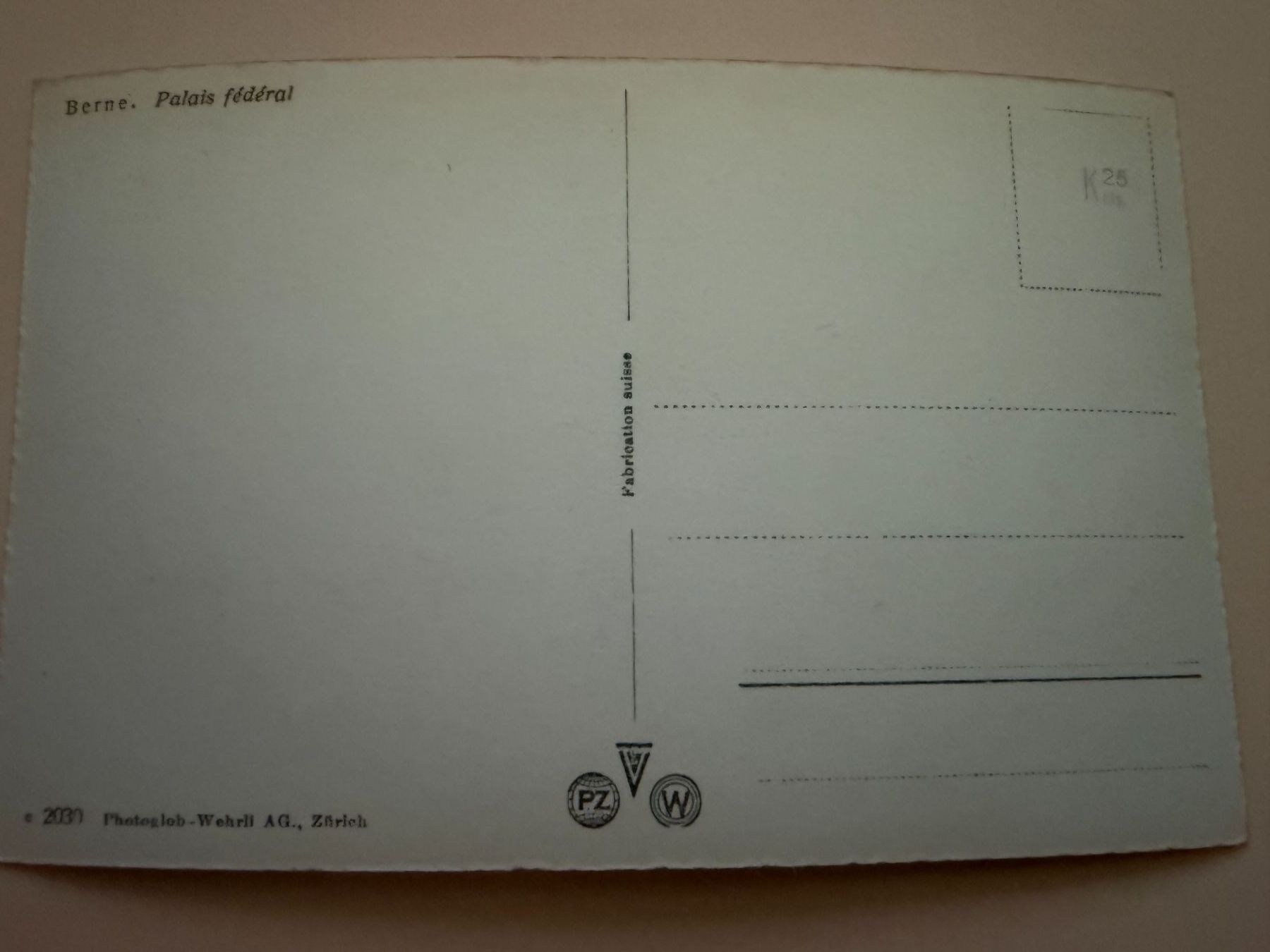 Cartoline postali: Bern - Bundeshaus - Ansichtskarte – Usato da Tegerfelden venduto da siebenmacky 1