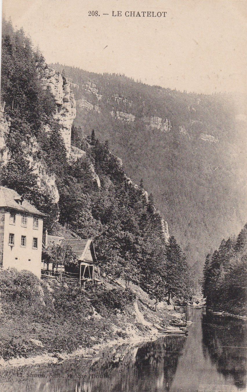 Cartoline postali: AK - Le Chatelot - 24.6.1929 – Usato da Fribourg venduto da schnalla92