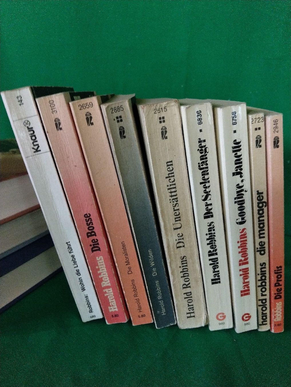 Libri: Harold Robbins Bücher Konvolut gebraucht – Usato da Bremgarten AG venduto da danitm 2