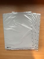 3er-Set Plastikregister 1-10