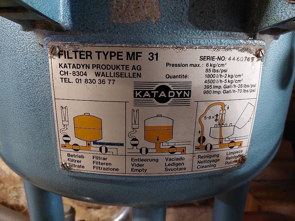 Katadyn Sanitär: Katadyn Wasserfilter MF 31 – Gebraucht aus Lichtensteig von vorhang65 2
