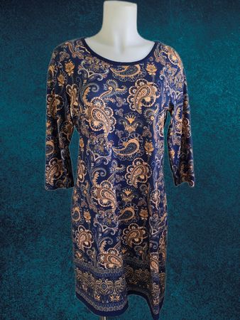 Elegantes Paisley-Kleid  🍂👗