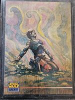 1996 Luke Star Wars Galaxy Series 3 Topps Promo Karte P4 