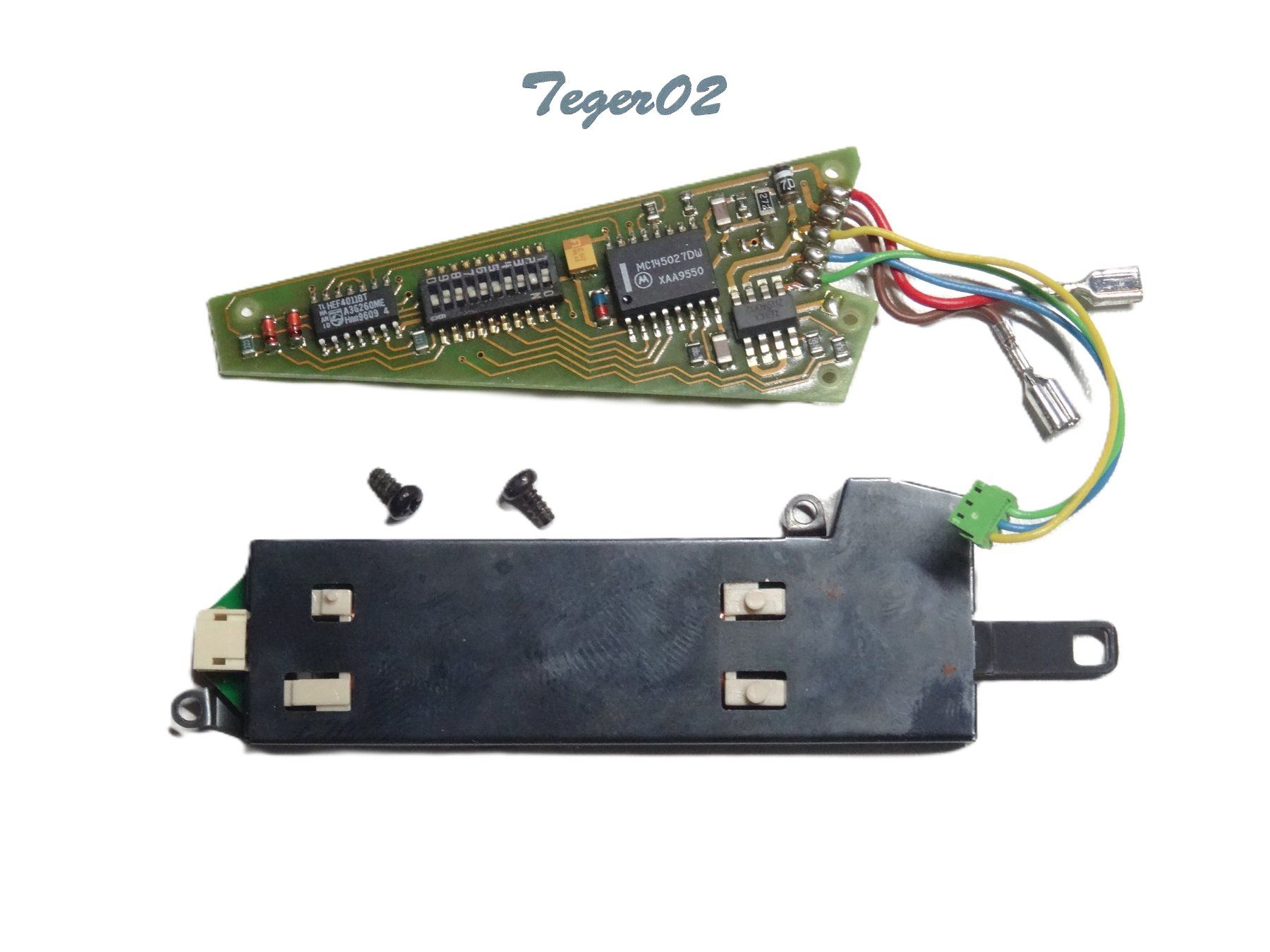 Märklin Modellini di ferrovie: Märklin. H0 Dig.-Set 2   Decoder + Weichenantrieb – Usato da Hochdorf venduto da Teger02