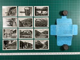 Valle di Poschiavo, altes Souvenir Foto Mäppchen, Puschlav