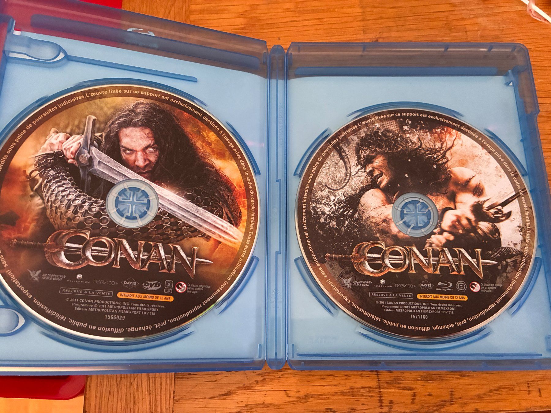 Tous les DVDs: Conan  (2011, Blu-ray + DVD) – D'occasion à Vevey par zecollector 2