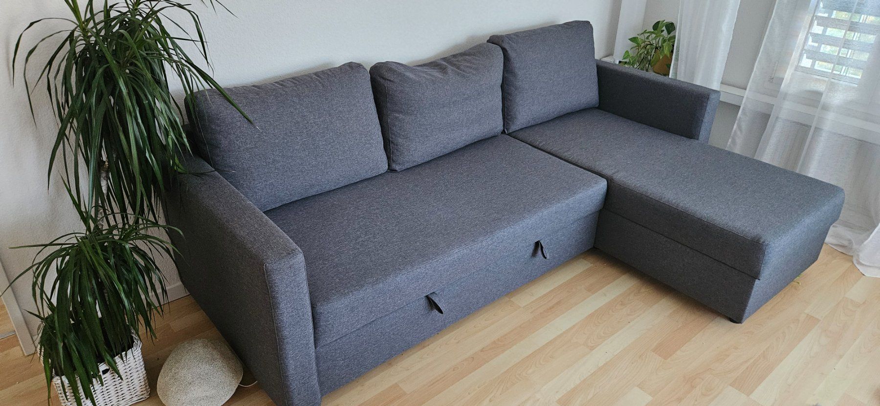 Divani: Sofa (dunkelgrau meliert) – Usato da St. Gallen venduto da phi_7h5v 1
