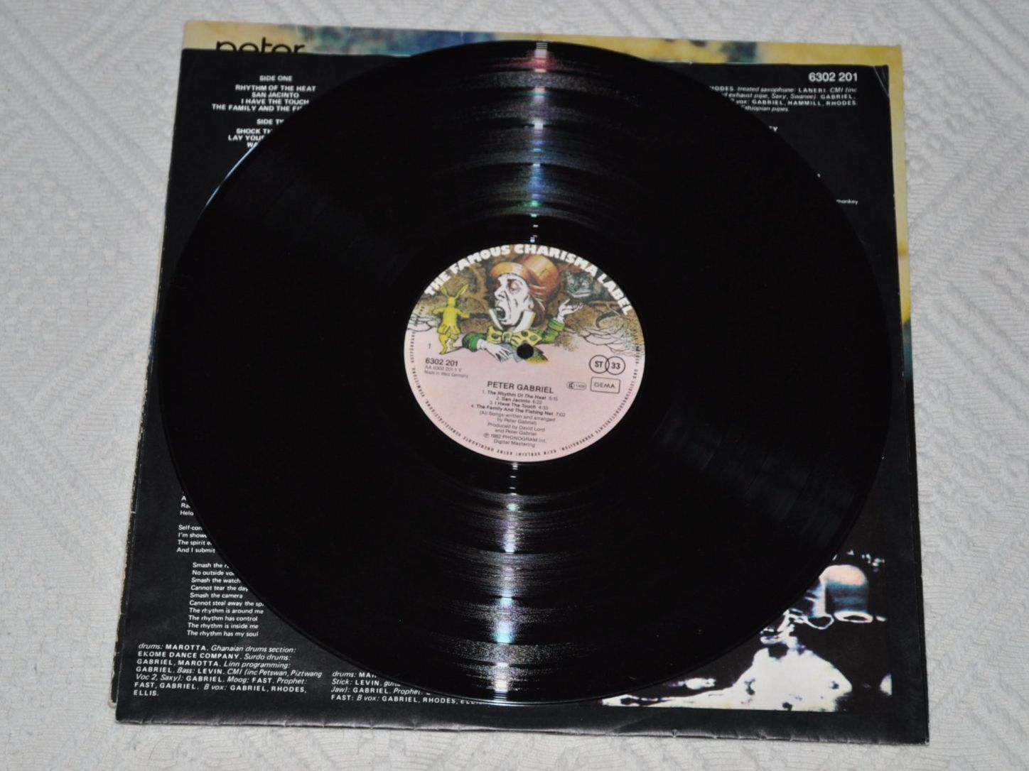 Dischi in vinile: LP Peter Gabriel - 1982 – Usato da Boll venduto da Theodora15 4