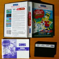 Master System : Simpsons (Bart vs space mutants), CIB, Top !