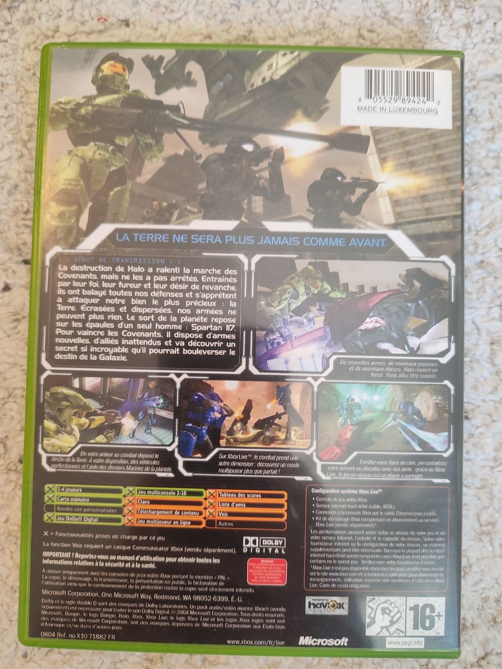 Giochi: HALO 2 EXCELLENT ÉTAT  – Usato da Bougy-Villars venduto da Vogue 2