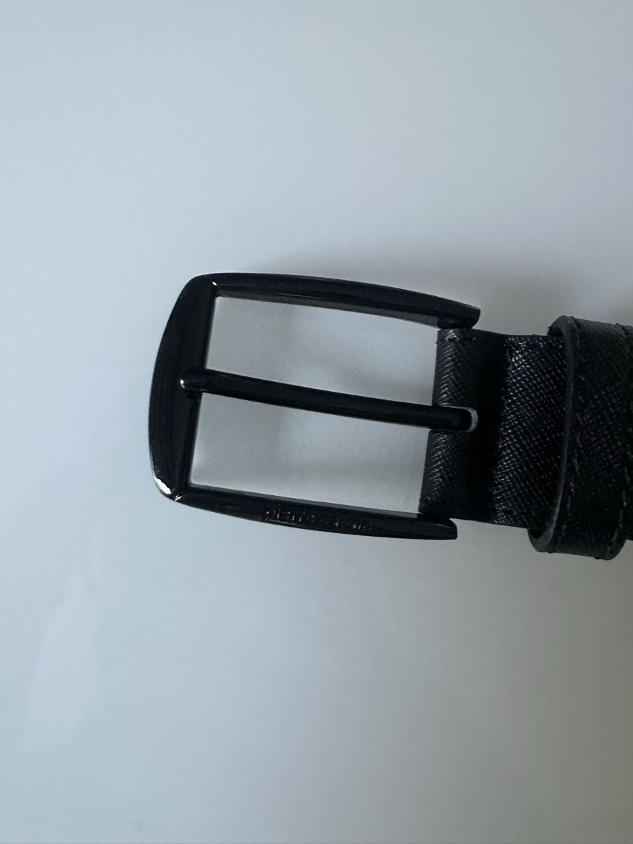 Pierre Cardin Gürtel: Pierre Cardin Schwarzer Ledergürtel, Länge 110cm – Gebraucht aus Büren SO von Nico59 1