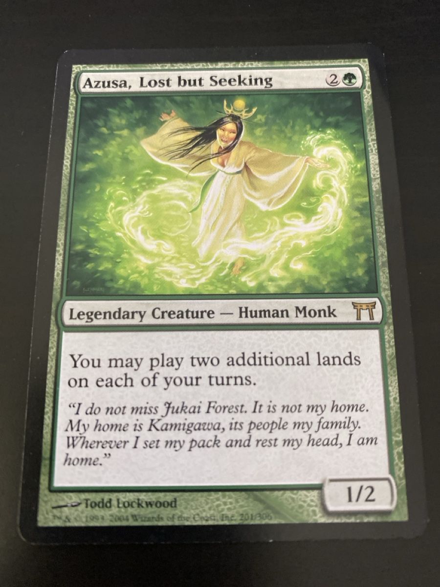 Magic The Gathering Carte collezionabili: Azusa, Lost but Seeking – Usato da Oberglatt ZH venduto da Finlandia1