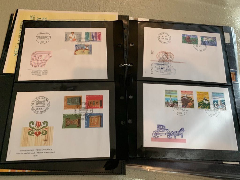 Alle Briefmarken: CH Briefmarkensammlung Auflösung  1987 – Neu (gemäss Beschreibung) aus zeihen von Racer-71 3