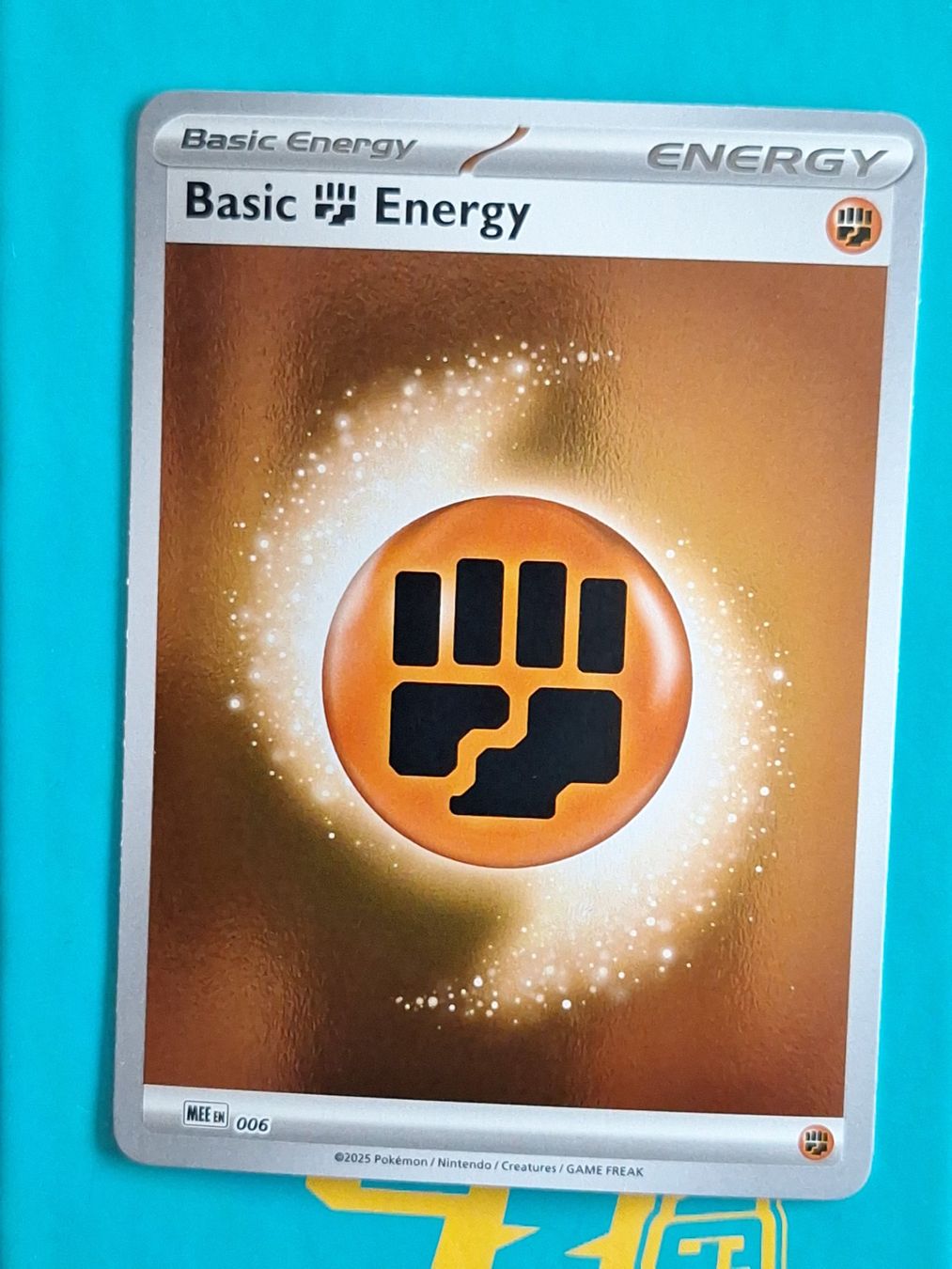 Pokémon Sammelbilder & Trading cards: Basic Energy - Reverse Holo Fighting - Mega Evolution #1.8 – Gebraucht aus Altstätten SG von GGsGameshop