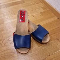 Holzschuhe Zoggeli von Klox Schweden marine